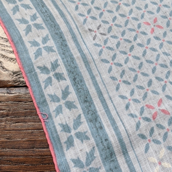 Vintage Mid-Century MCM Hankie by Faith Austin - Picture 7 of 7